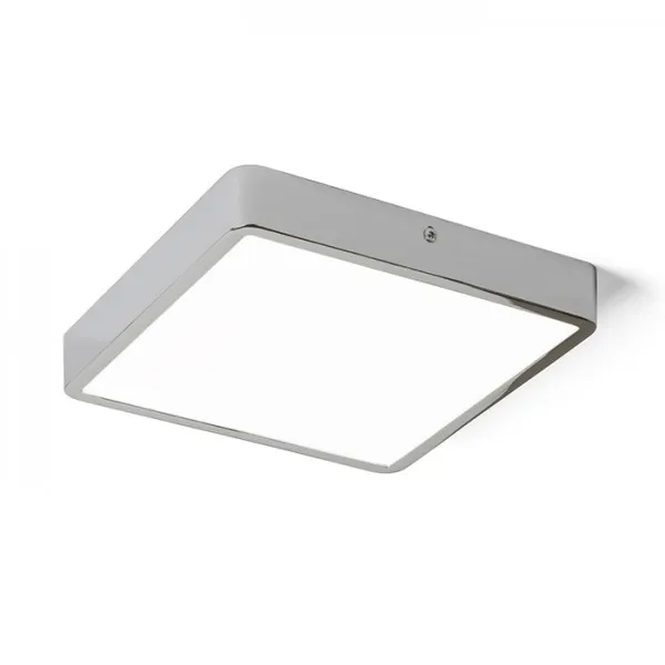 Plafoniera HUE SQ 22 da soffitto nero cromato 230V LED 24W 3000K