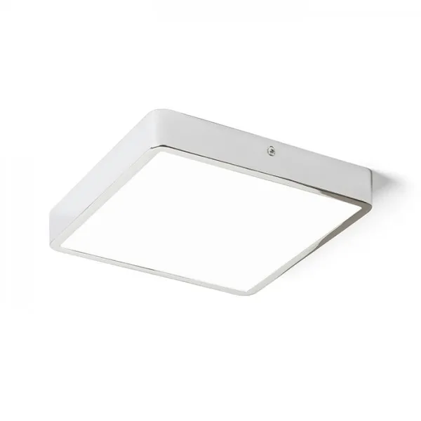 Plafoniera HUE SQ 22 da soffitto cromo 230V LED 24W 3000K