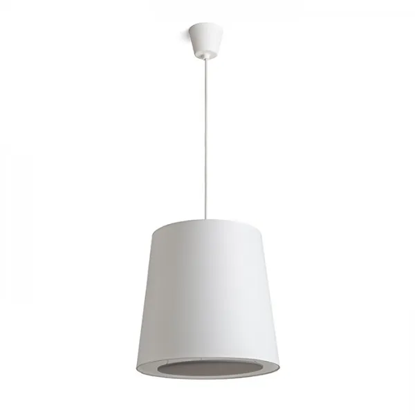 Lampadario POLLOCK a sospensione bianco/grigio chiaro 230V E27 28W