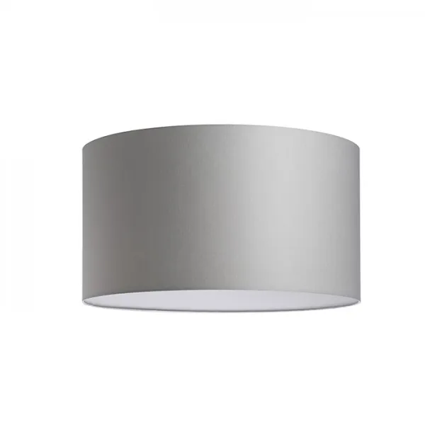 Paralume RON 55/30 paralume Chintz grigio chiaro /PVC bianco max. 23W