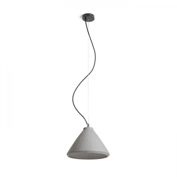 Lampadario RADICAL a sospensione calcestruzzo 230V E27 28W