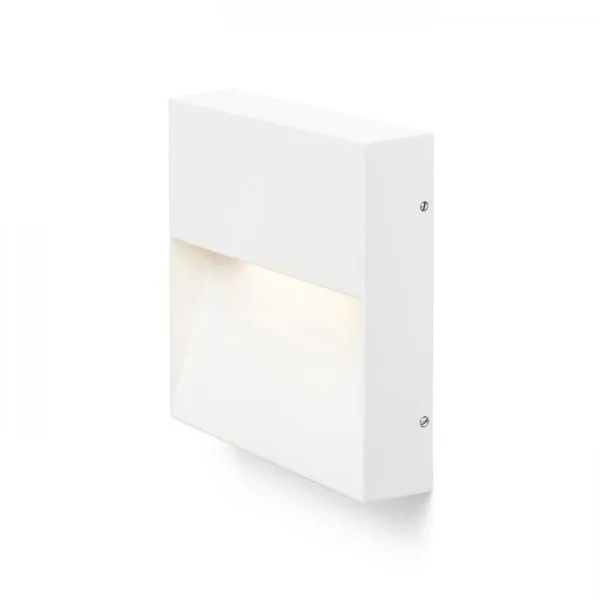 Faretto Plafoniera AQILA SQ da parete bianco 230V LED 6W IP54 3000K