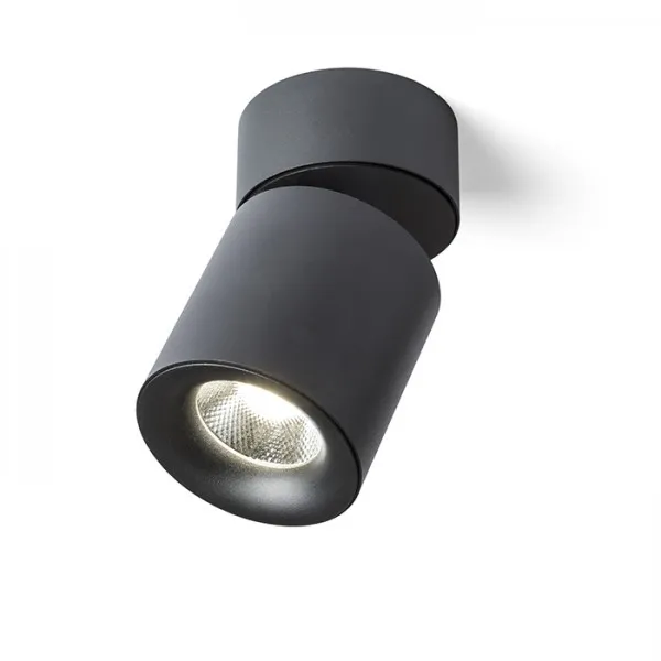 Faretto CONDU da soffitto nero 230V LED 20W 24° 3000K