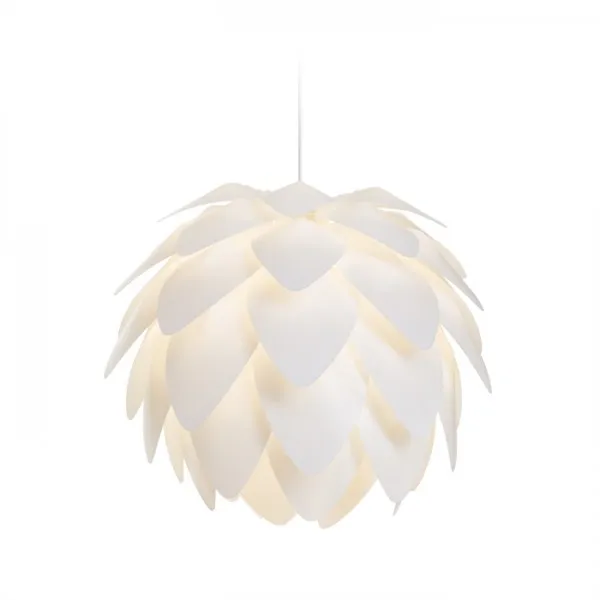 Lampadario ENCOMBRE a sospensione PVC bianco 230V E27 42W