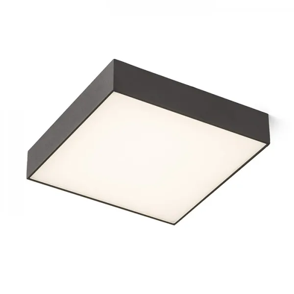 Plafoniera LARISA SQ 30 da soffitto nero 230V LED 30W 3000K