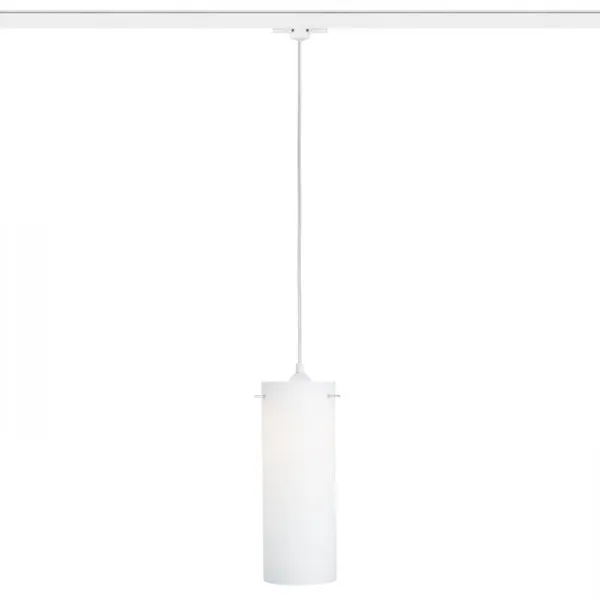 Lampadario Lampada CLAUDIA per binario trifase  vetro smerigliato 230V E27 15W