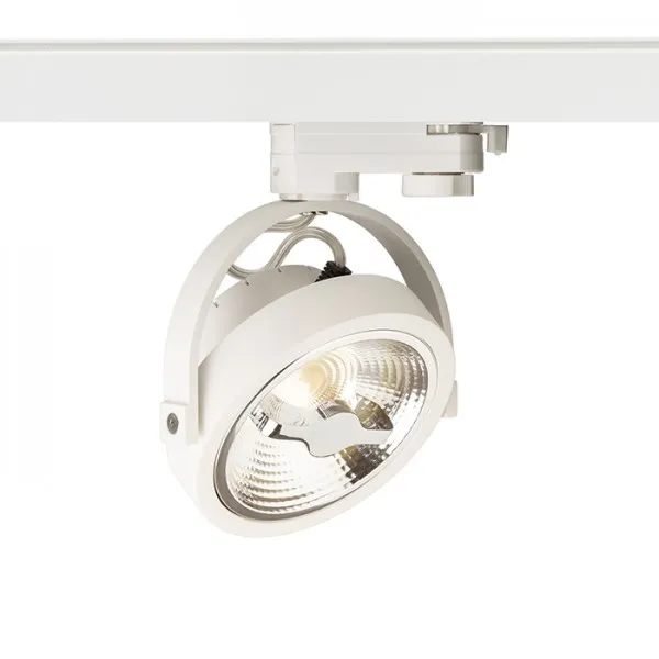 Faretto applique KELLY LED per binario trifase Bianco 230V LED 12W 24Â° 3000K