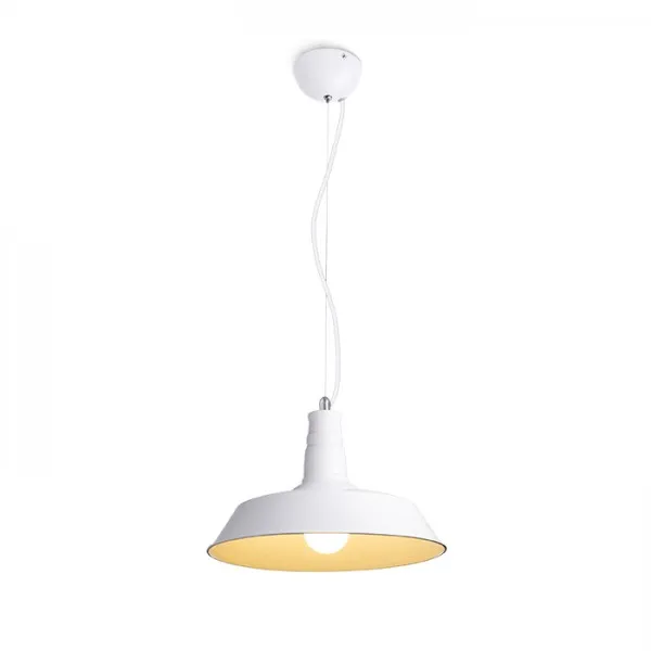 Lampadario lampada GOLDIE 46 a sospensione bianco/bianco 230V E27 42W