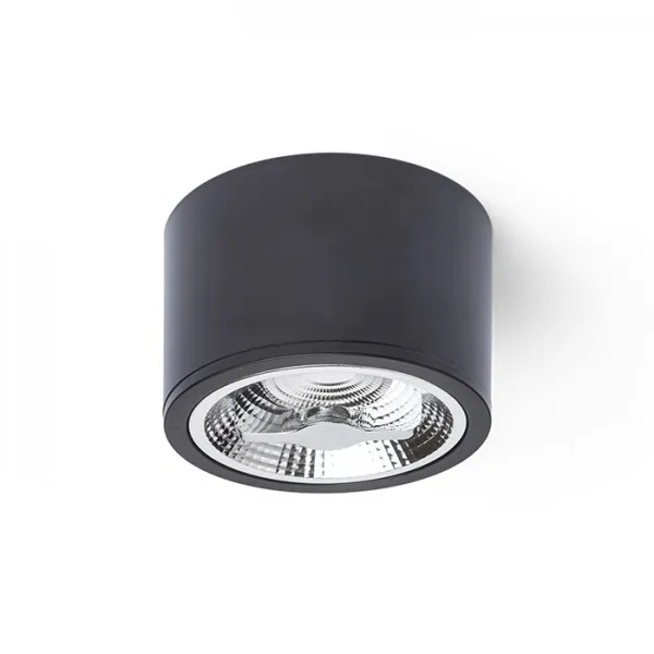 Plafoniera KELLY LED DIMM da soffitto nero 230V LED 15W 45° 3000K