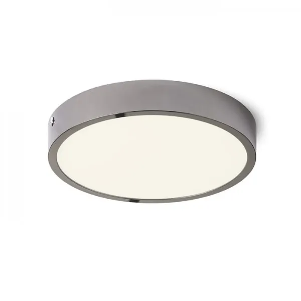 Plafoniera HUE R 22 DIMM da soffitto nero cromato 230V LED 24W 3000K