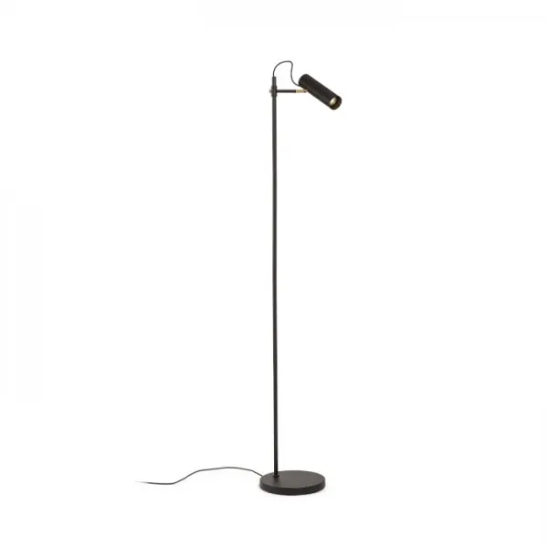 Lampada VARIA da terra nero ottone 230V LED GU10 9W