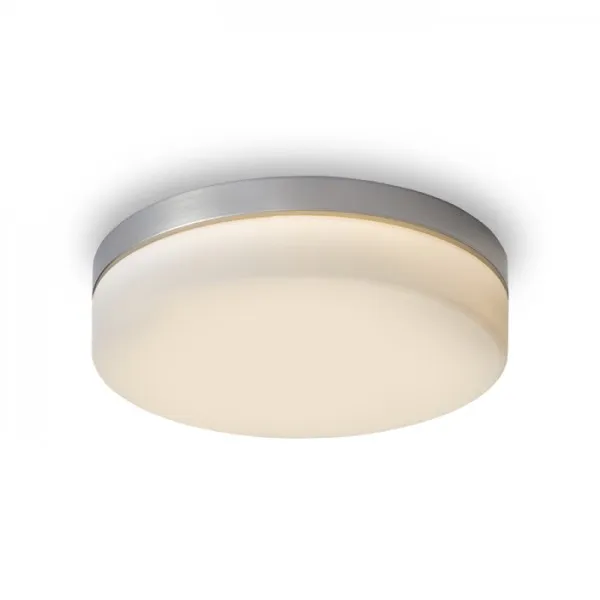 Plafoniera AWE 33 da soffitto nichel opaco 230V LED 21W IP44 3000K