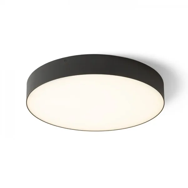 Plafoniera LARISA R 40 da soffitto nero  230V LED 50W  3000K