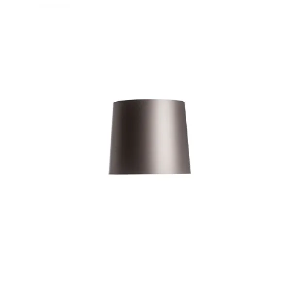 Paralume CONNY 35/30 lampade da terra  grigio piccione/PVC argento  max. 23W