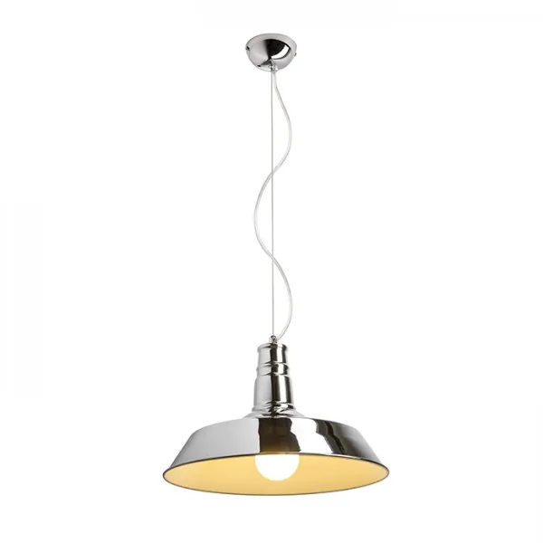 Lampadario lampada GOLDIE 46 a sospensione cromo 230V E27 42W