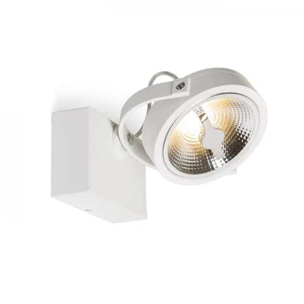 Faretto applique KELLY LED I da parete bianco  230V LED 12W 24°  3000K