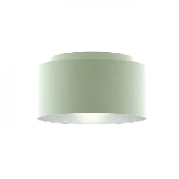 Paralume DOUBLE 55/30 paralume Chintz menta/Lamina d´argento max. 23W