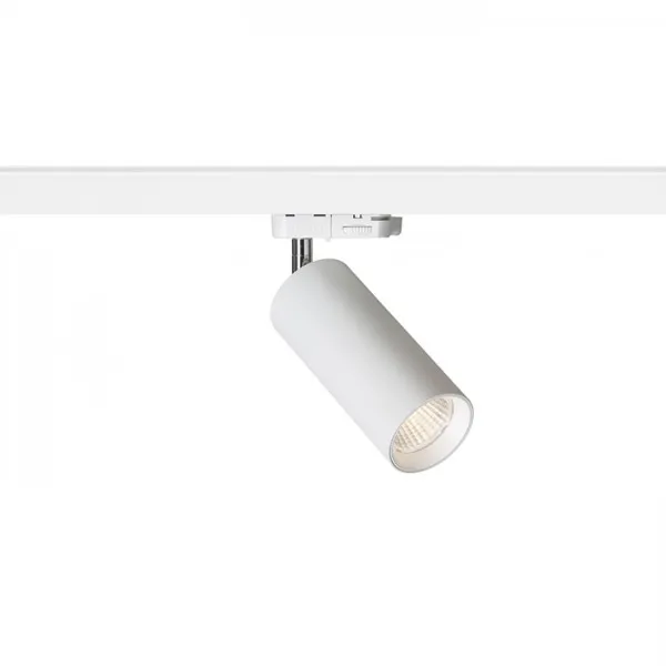 Faretto MAVRO  per binario trifase bianco 230V LED 12W 38° 3000K