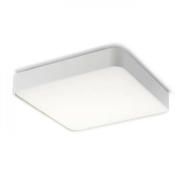 Plafoniera MENSA SQ 40 da soffitto bianco  230V LED 38W  3000K