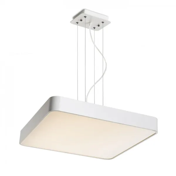 Lampadario Lampada MENSA SQ 48 a sospensione bianco 230V LED 56W 3000K