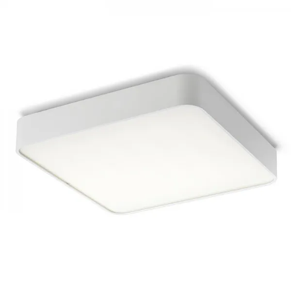 Plafoniera MENSA SQ 48 da soffitto bianco 230V LED 56W 3000K