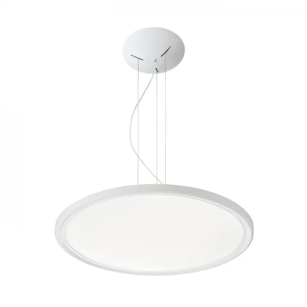 Lampada Lampadario MONETA  a sospensione bianco 230V LED 36W 3000K