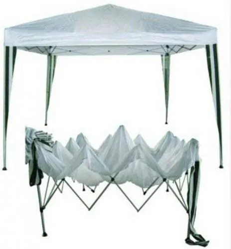 Gazebo Pieghevole 300x300 in Alluminio con sacca telo 180 g/mq anti pioggia