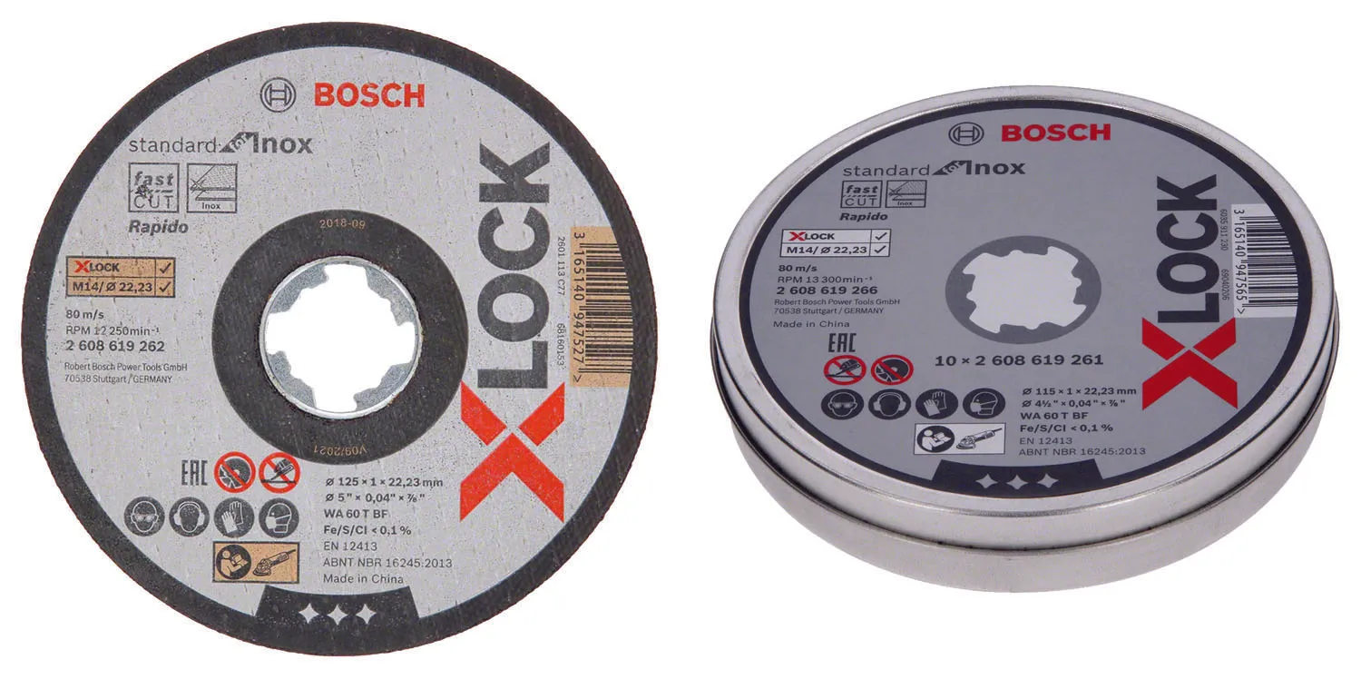 MOLA DA TAGLIO BOSCH X-LOCK CF10PZ.115X1