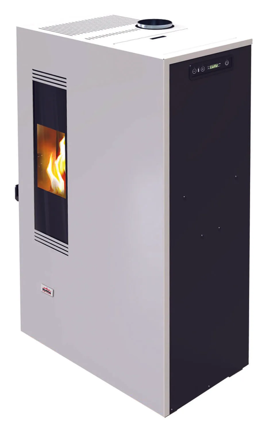 STUFA A PELLET 4,4 Kw QUEEN MINI 5 BIANCA 47x27xH88 cm