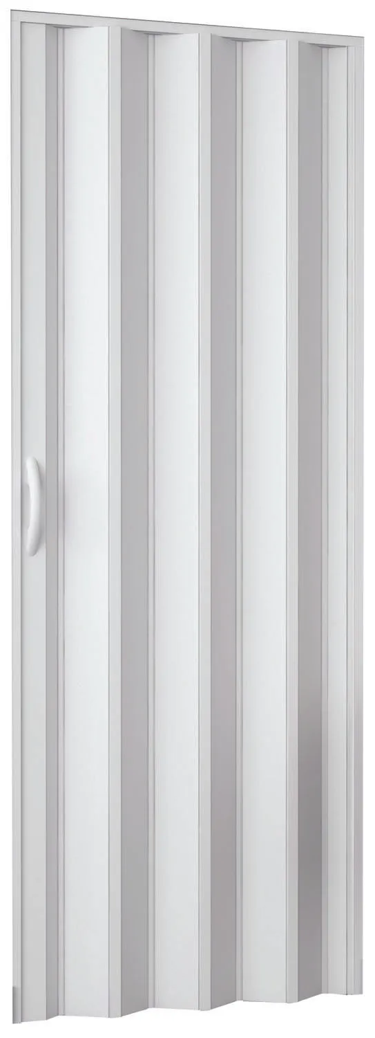 PORTA A SOFFIETTO PVC CM82X210 BIANCO