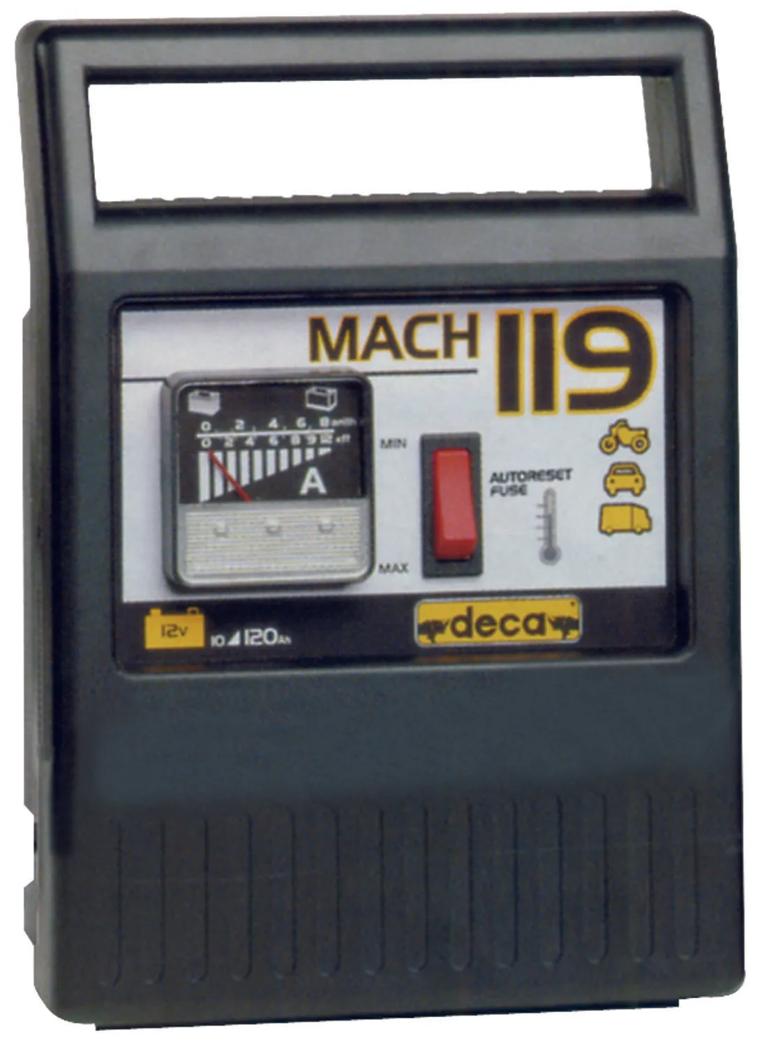 CARICABATTERIA DECA 12 V. - 9A  MACH 119