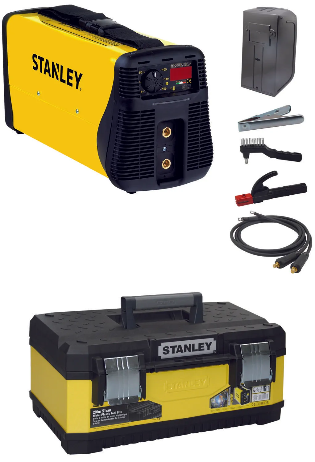 SALDATRICE INVERTER 3,5KW STANLEY SUPER 180TIG