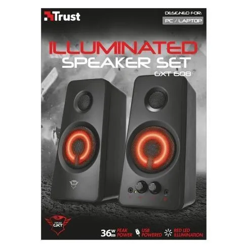 GXT 608 ILLUMINATED 2.0 SPEAKER SET