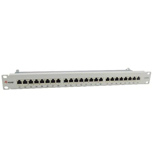 24-PORT CAT.6A PATCH PANEL 19" 1U