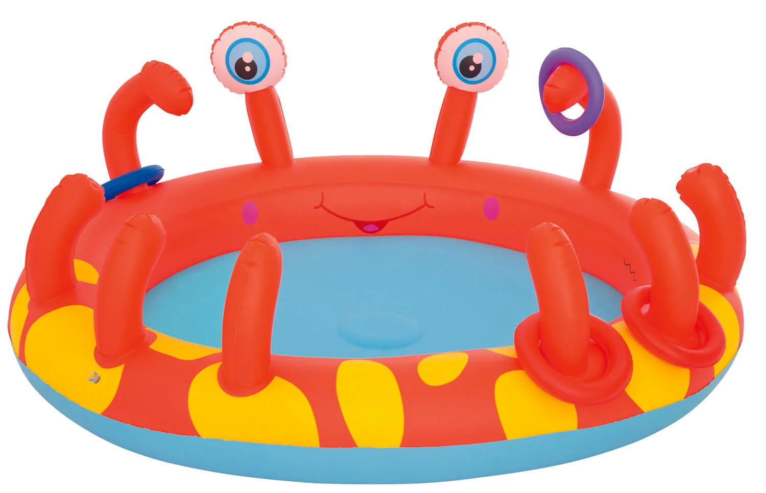 BESTWAY PISCINA GONFIABILE PER BAMBINI PLAY CENTER GRANCHIO CM165X150X63 -53058