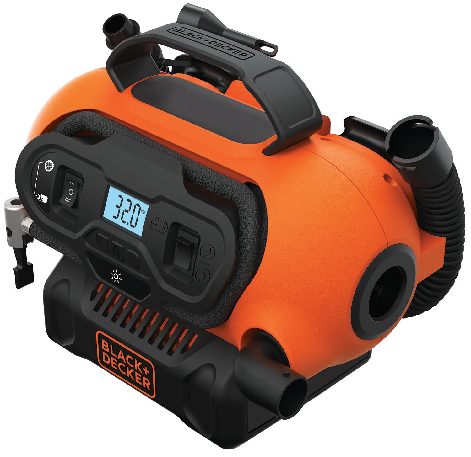 COMPRESSORE B&D PORTATILE COMPATTO E MANEGGEVOLE 18V BDCINF 18N