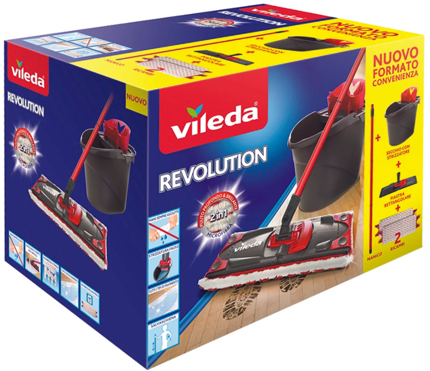 VILEDA SUPERMOCIO REVOLUTION BOX