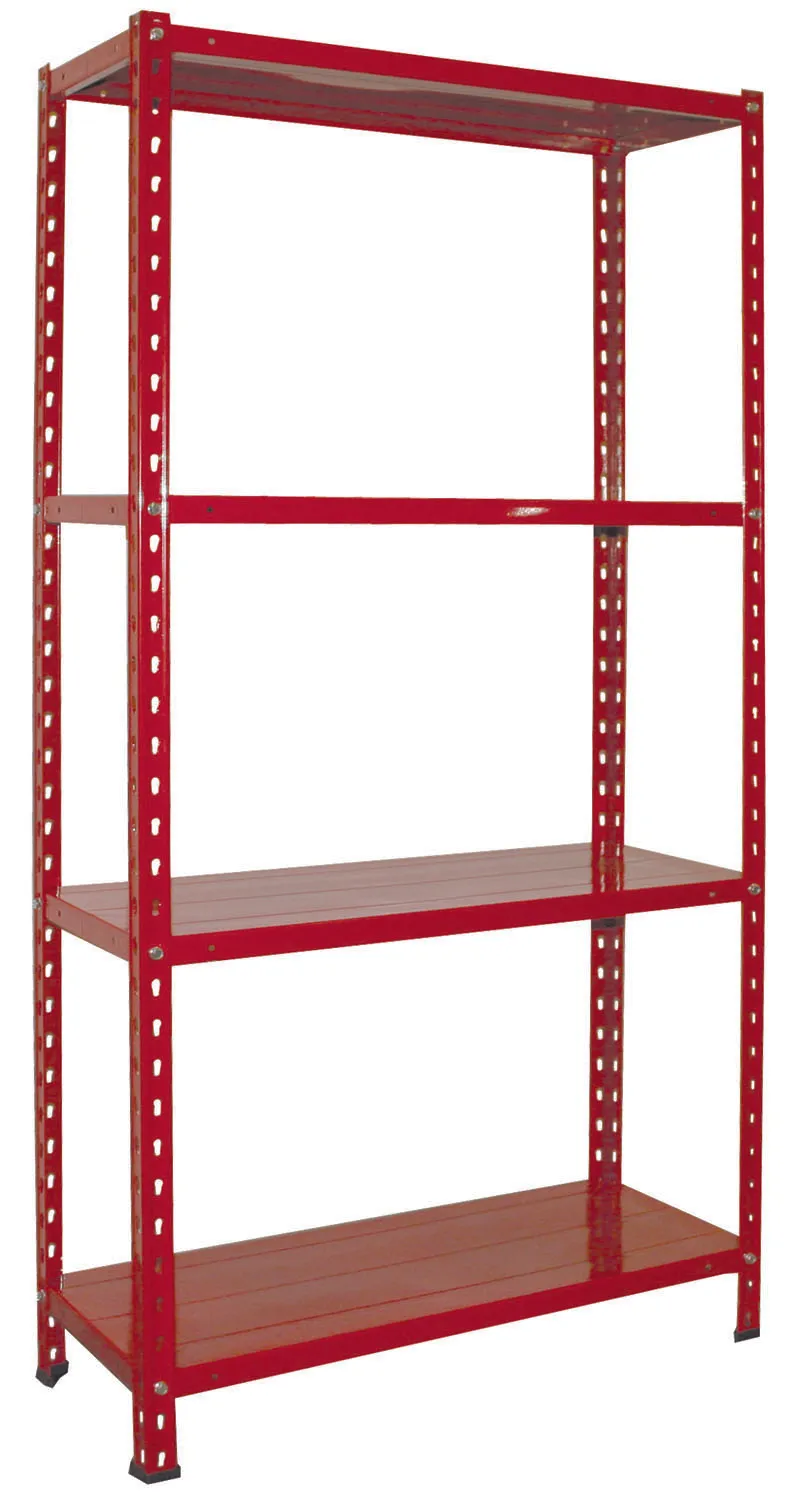 SCAFFALE 4 PIANI METAL MINIKIT ROSSO