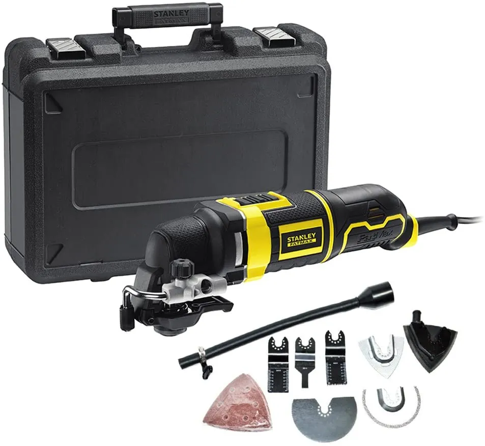 UTENSILE MULTIFUNZIONE STANLEY FATMAX FME650K CON ACCESSORI E VALIGETTA