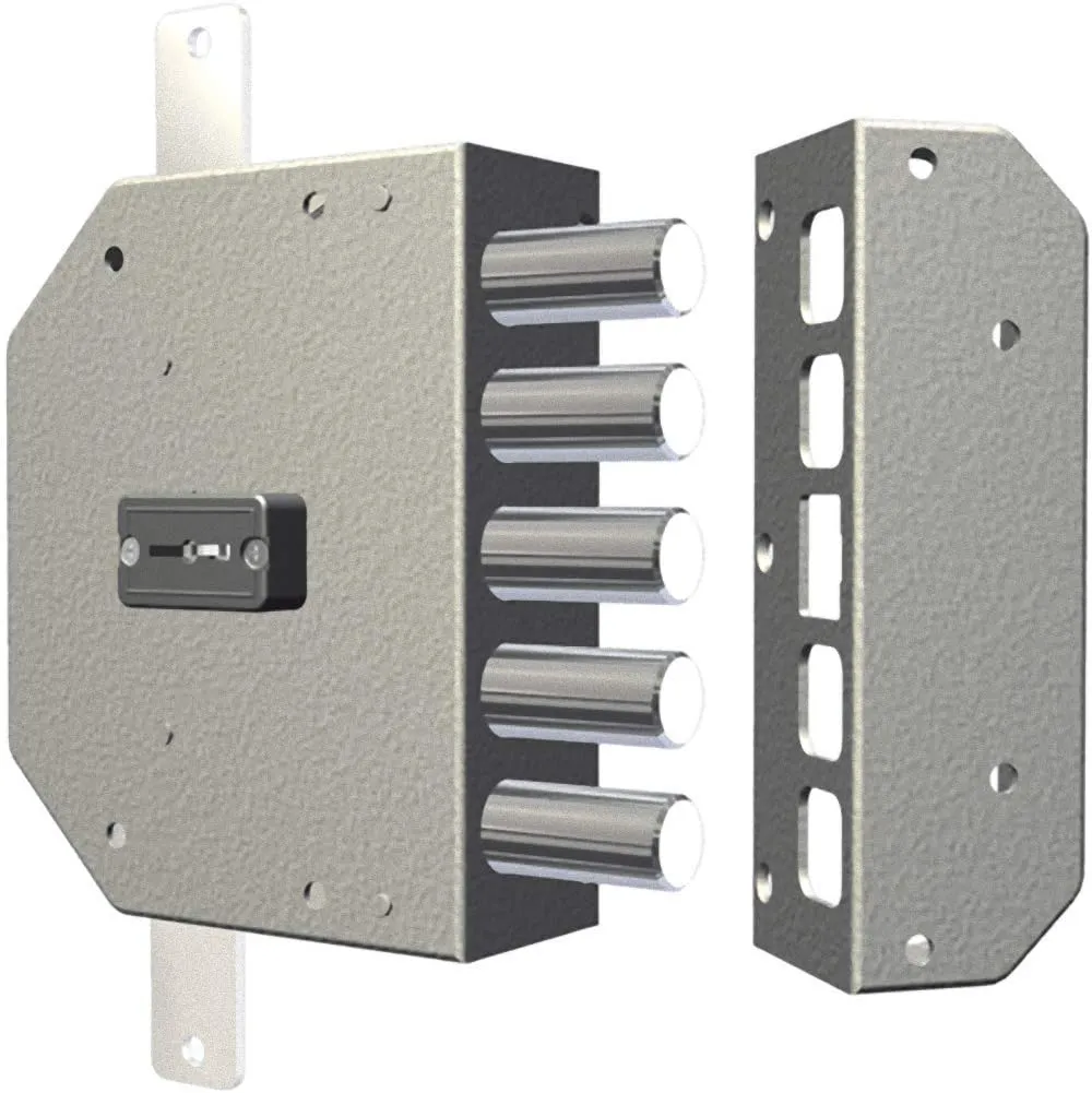SERRATURA CR DOPPIA MAPPA CHIUSURA TRIPLICE S/SCROCCO DM. AP. A.2200PLUS -51N SX