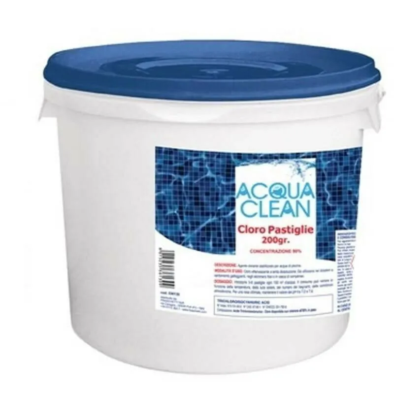 CLORO PISCINA ACQUA CLEAN PASTIGLIE KG.25