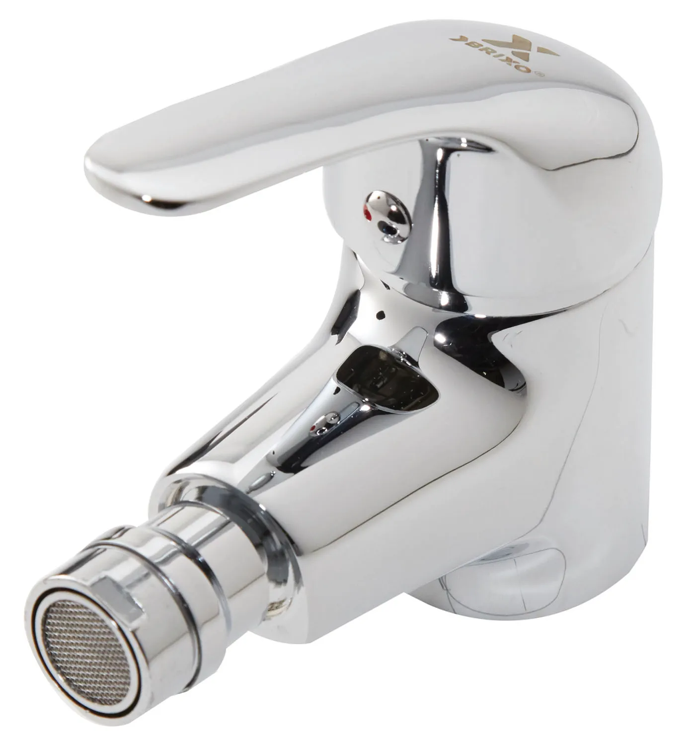 RUBINETTO MISCELATORE BRIXO TIRRENO 40 BIDET IN OTTONE CROMATO