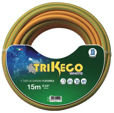 TUBO IRRIGAZIONE MAGLIATO TRIKECO WHITE 1" ROTOLO 50 MT