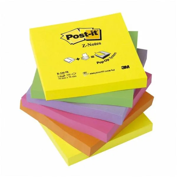 CF6 POST-IT-Z NOTE NEON  76X76