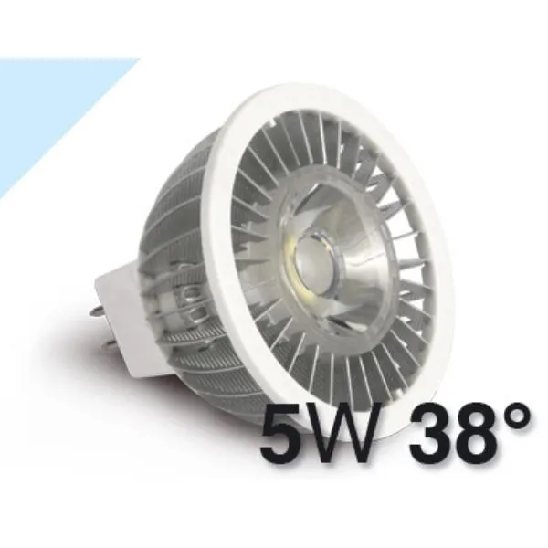 FARETTO LED MR16 5W LUCE FREDDA 38°