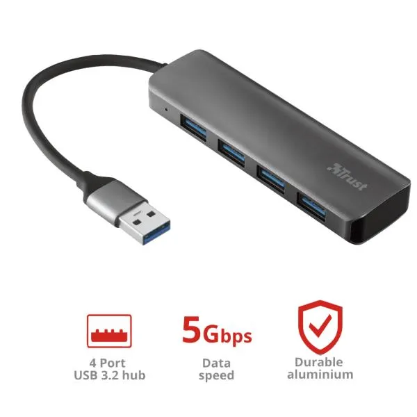 HUB HALYX 4-PORT USB3.2