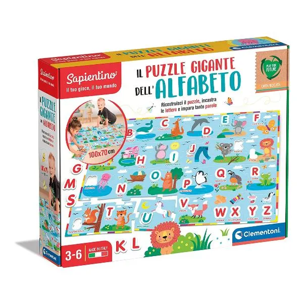 PUZZLE GIGANTE DELL'ALFABETO