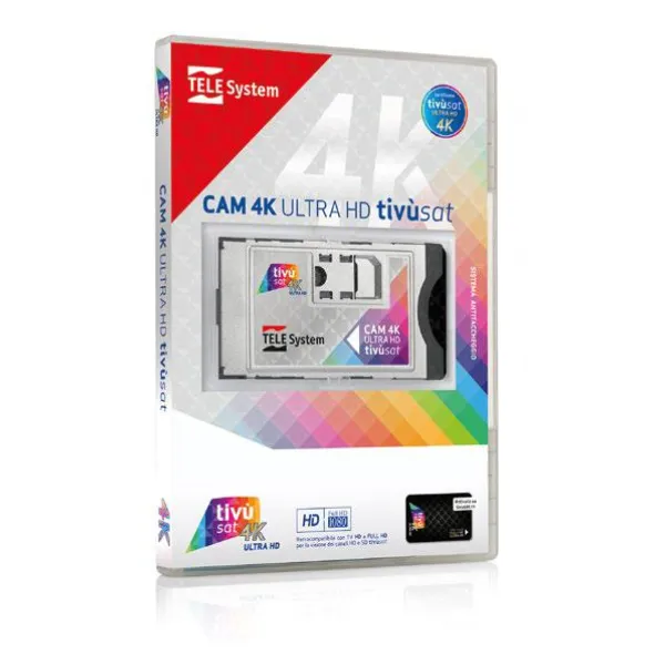 CAM TIVUSAT 4K CON CARD