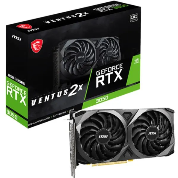 GEFORCE RTX 3050 VENTUS 2X 8G OC