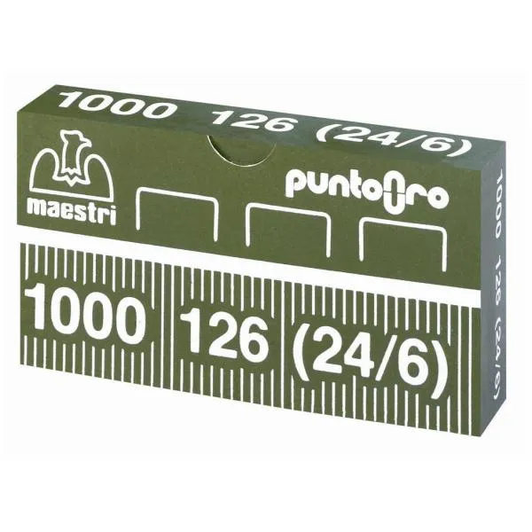 CF10X1000PUNTI 24/6 126 ORO